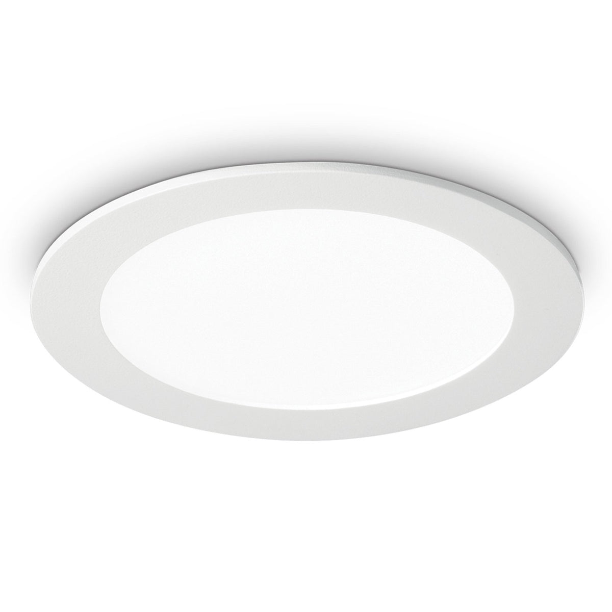 Groove LED Einbauleuchte Deckeneinbauleuchte Deckenleuchte rund weiss Aluminium - 8021696124018