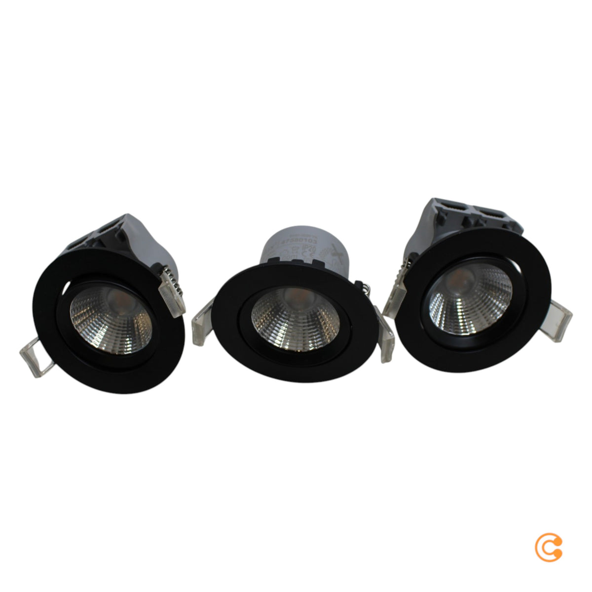 Nordlux LED-Deckeneinbauspot Freemont Deckenlampe Deckenleuchte 3er Set schwarz - 5701581415881