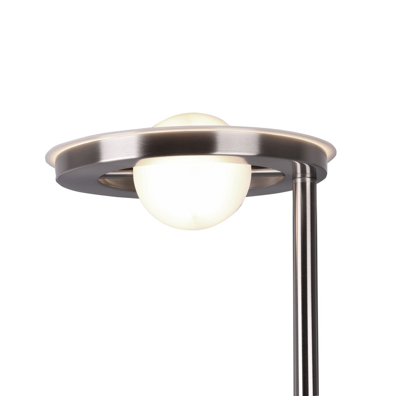 B-Ware Trio Lighting Led Deckenfluter Barrie Stehlampe Lampe Leselicht Nickel Matt272