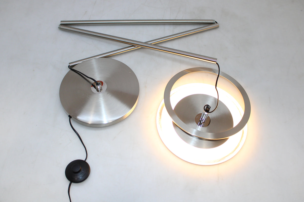 Oscar Deckenfluter Stehlampe LED dimmbar Kopf justierbar nickel matt SIEHE TEXT - 9003090266630
