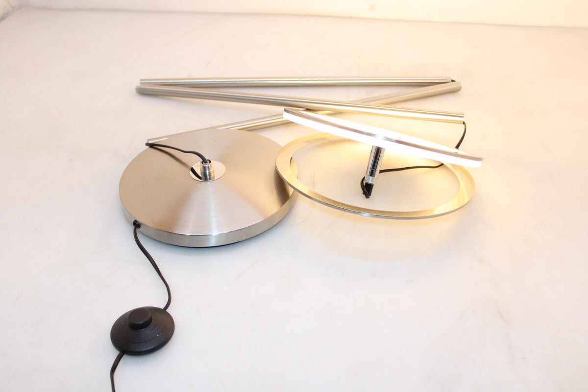 Oscar Deckenfluter Stehlampe LED dimmbar Kopf justierbar nickel matt SIEHE TEXT - 9003090266630