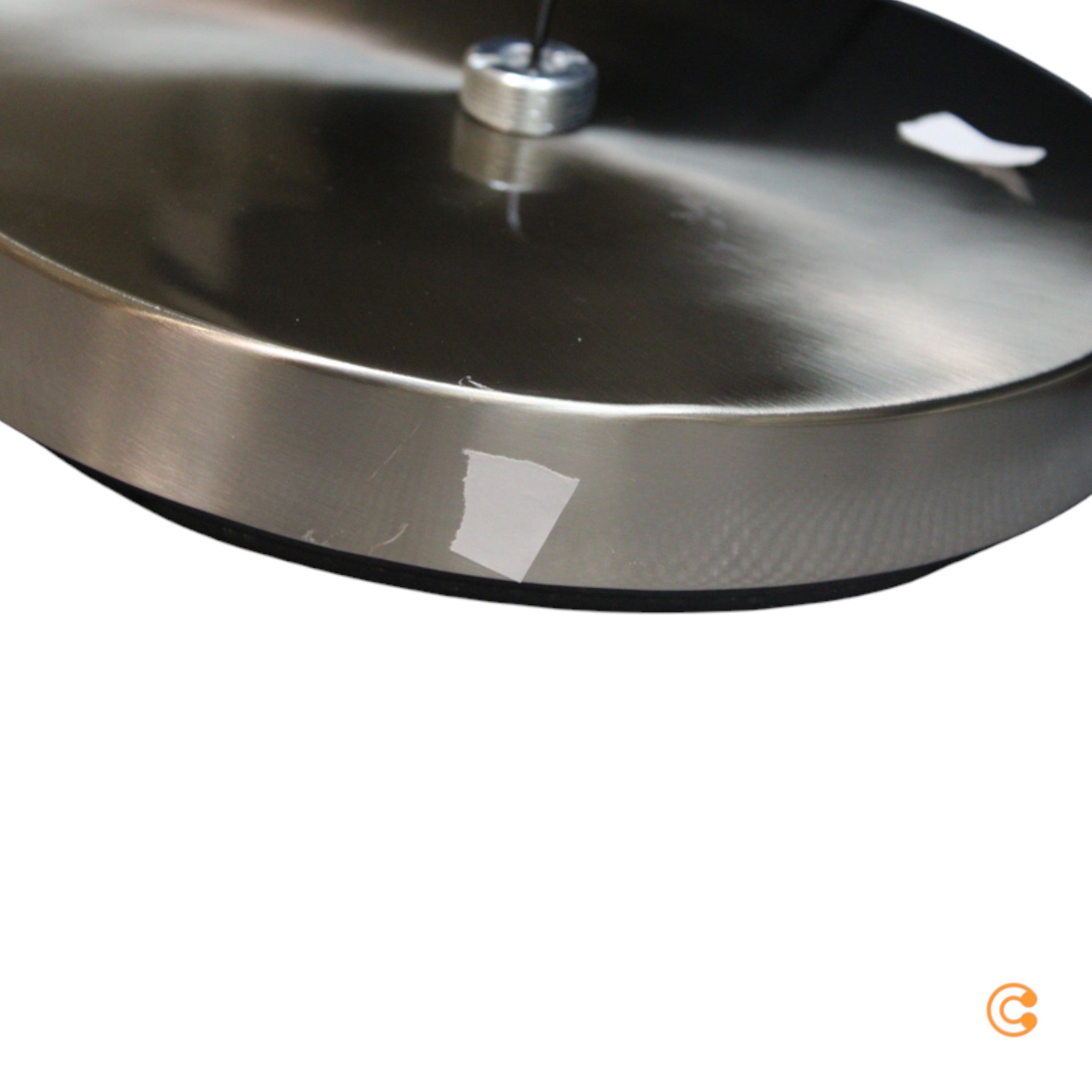 Lindby Stehleuchte Deckenfluter LED Ragna Nickel Metall Dimmer dimmbar47 - 4251096519648