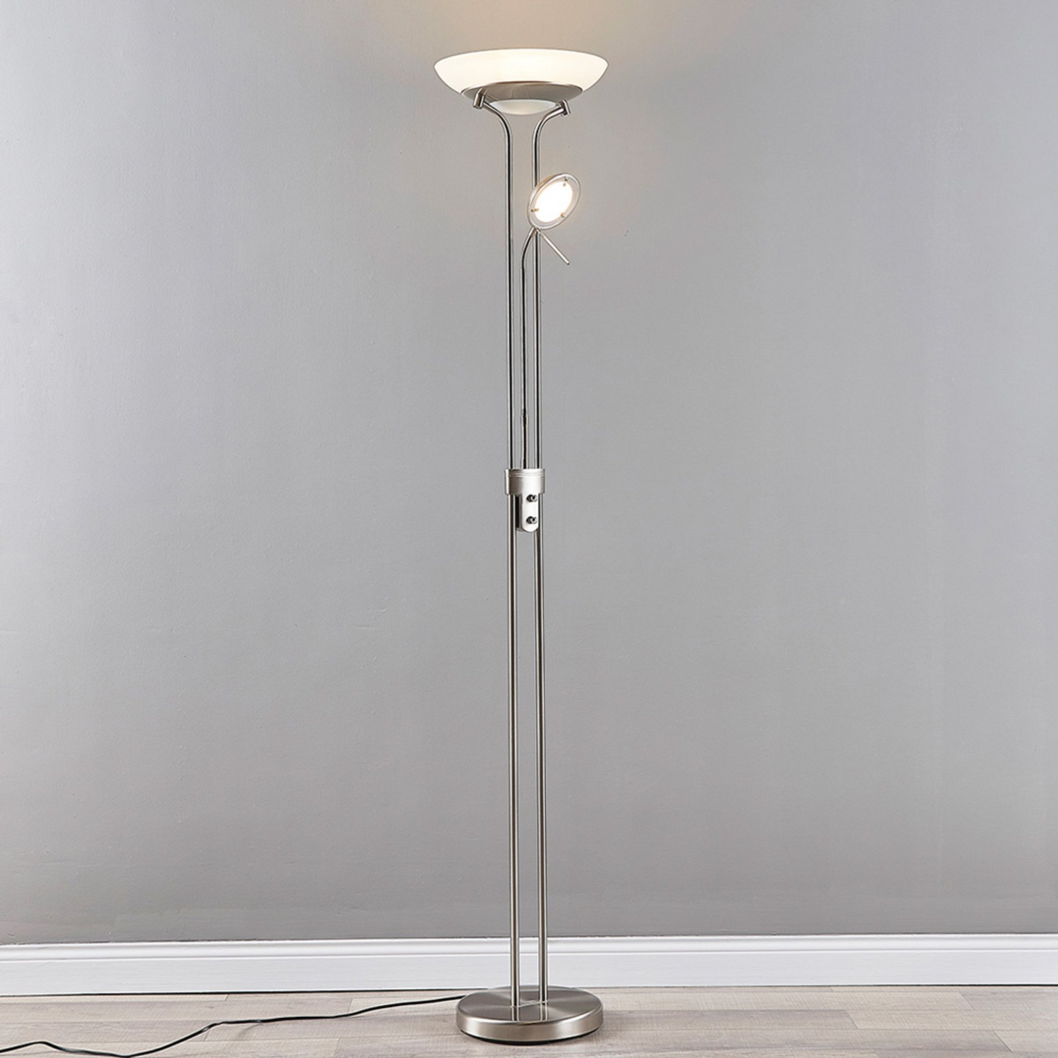 Lindby Led Deckenfluter Yveta Stehleuchte Lampe Leuchte Siehe Text/Fotos B-Ware