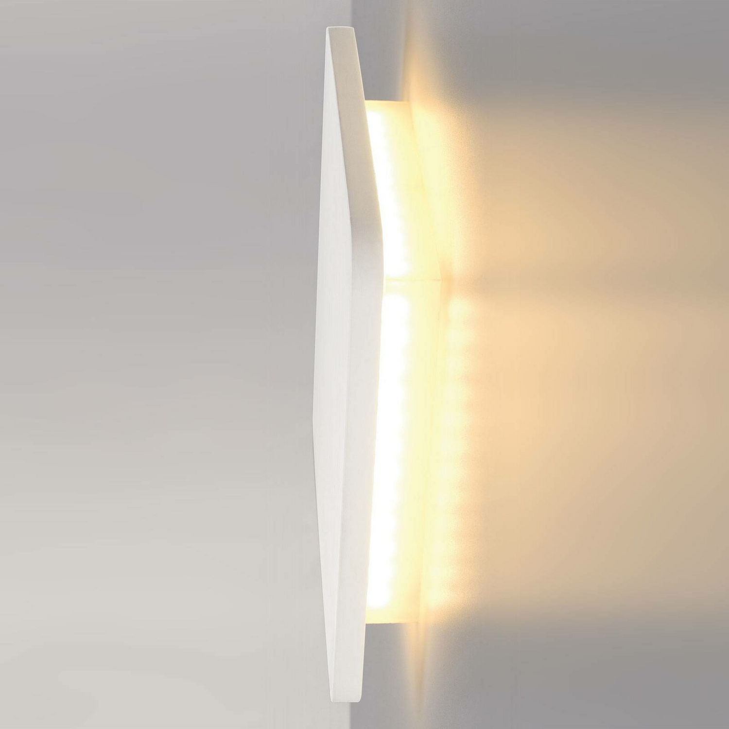B-Ware Slv Plastra Led Wandleuchte Wandlampe Deckenlampe Lampe Leuchte Wohnzimmer Gips  - 4024163145725