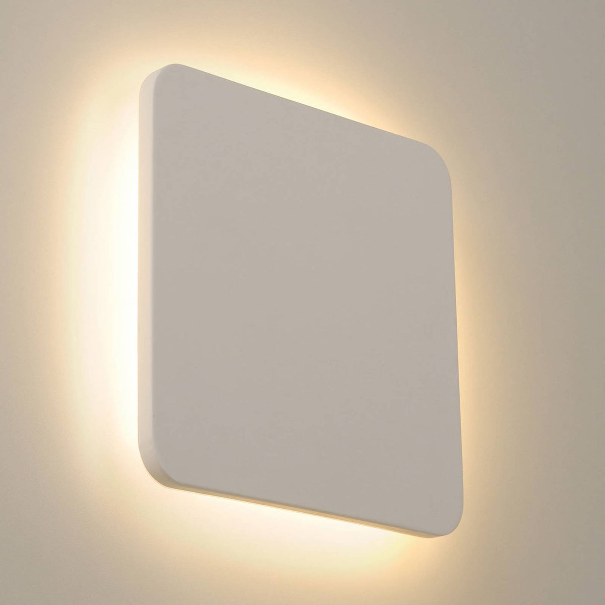 SLV Plastra LED-Wandleuchte Wandlampe Deckenlampe Lampe Leuchte Wohnzimmer Gips - 4024163145725
