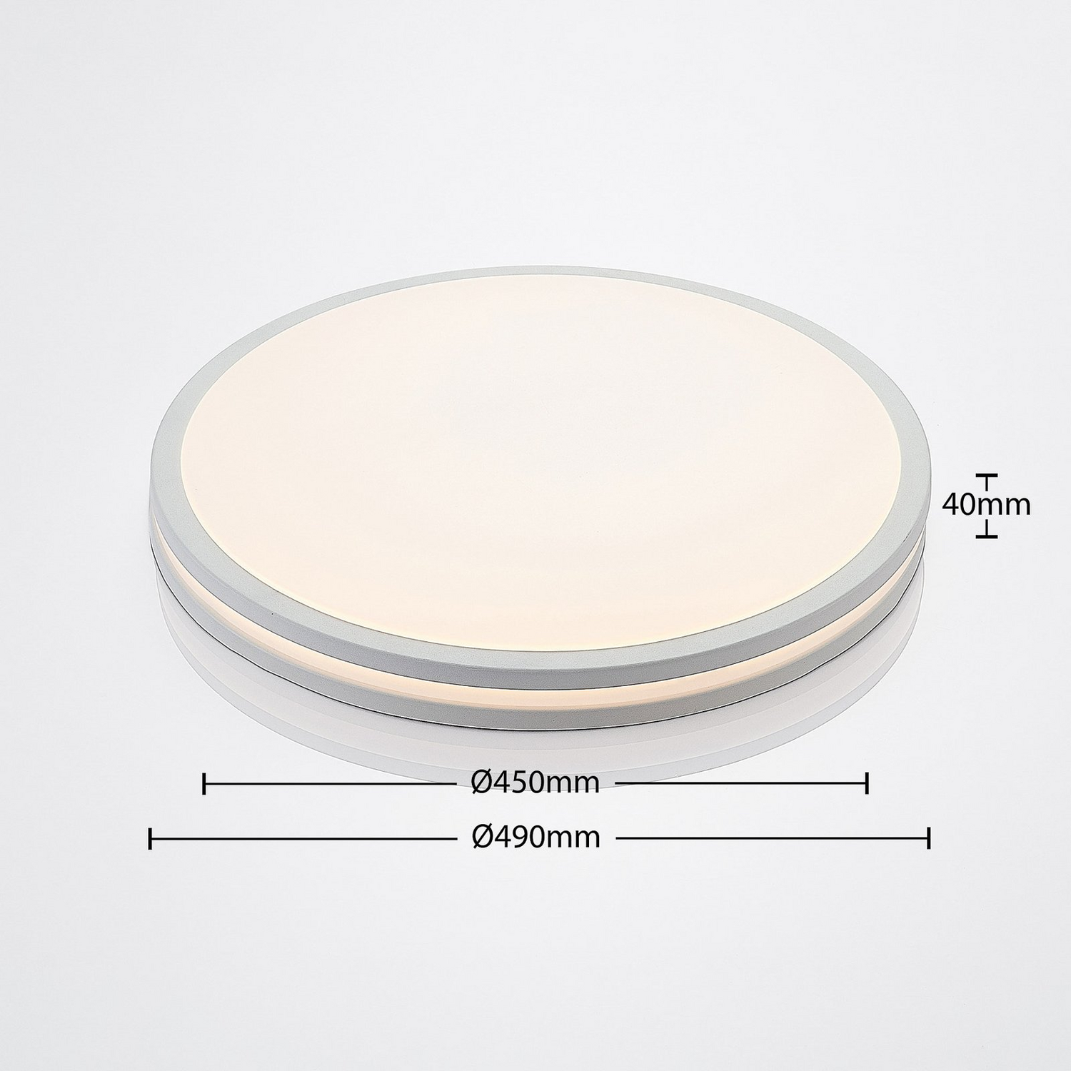 B-Ware Lindby Led Deckenlampe Arnim Deckenleuchte Wohnzimmerlampe Weiß Siehe Text/Foto - 4251096557329