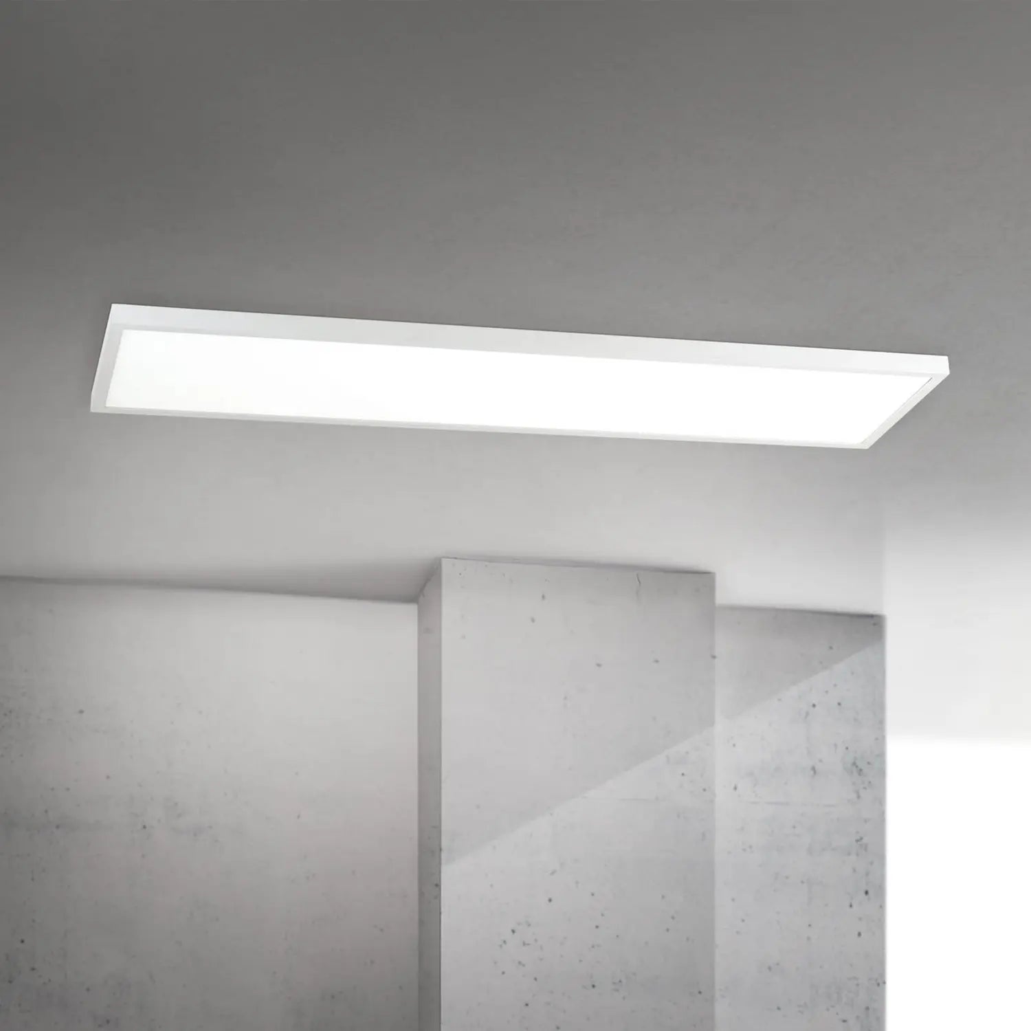 B-Ware Disc Deckenleuchte Deckenlampe Led Weiß Lichtfarbe Aluminium Kunststoff 115 Cm - 9003090281930