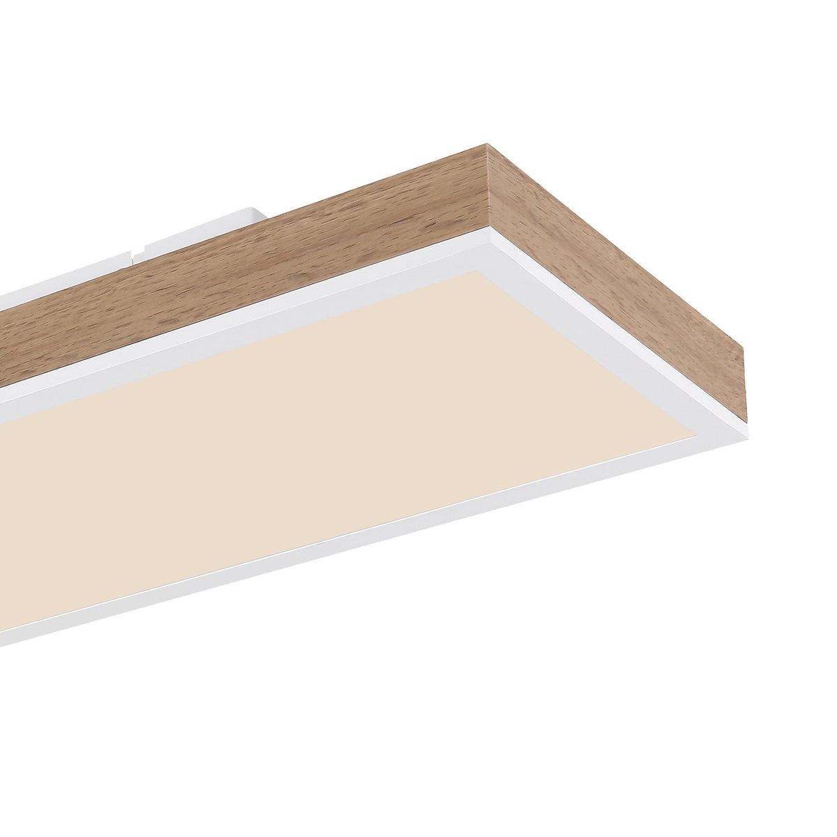 Globo Deckenleuchte Deckenlampe LED Holz dunkel CCT Leuchtmittel inklusive Dimme - 9007371445165