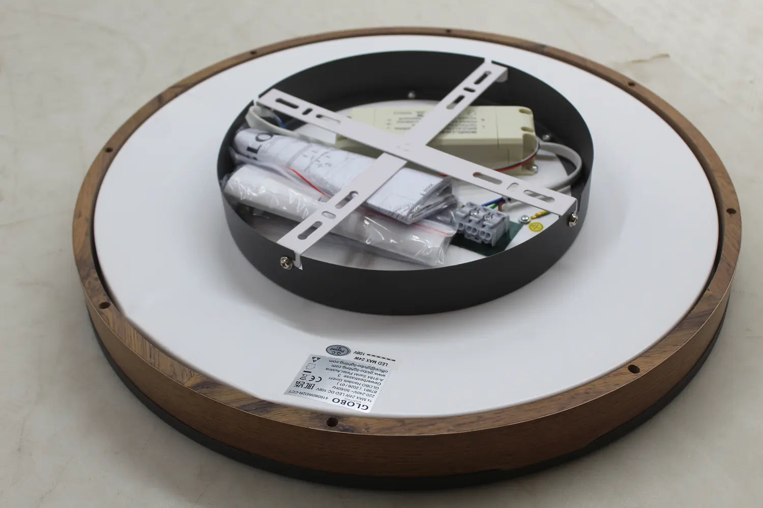 C-Ware Deckenlampe Led Leuchte Lampe Doro Holz Mdf Cct Fernbedienung Siehe Text/Foto - 9007371433568