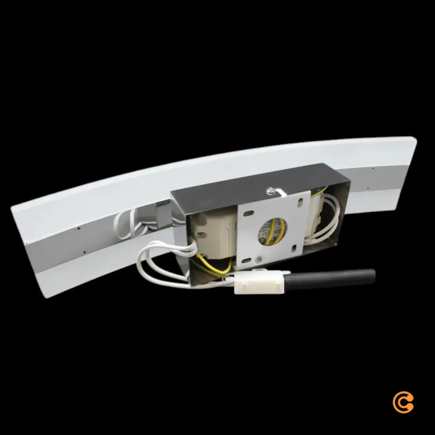 B-Ware Wandleuchte Wandlampe Led Chrom Optik Leuchte Licht Lampe Metall Weiß 9621969  - 4251096550153