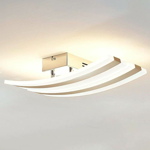 B-Ware Lampenwelt Led Deckenlampe Deckenlampe Lampe Leuchte Duarte Acryl Dimmbar 2 Fl