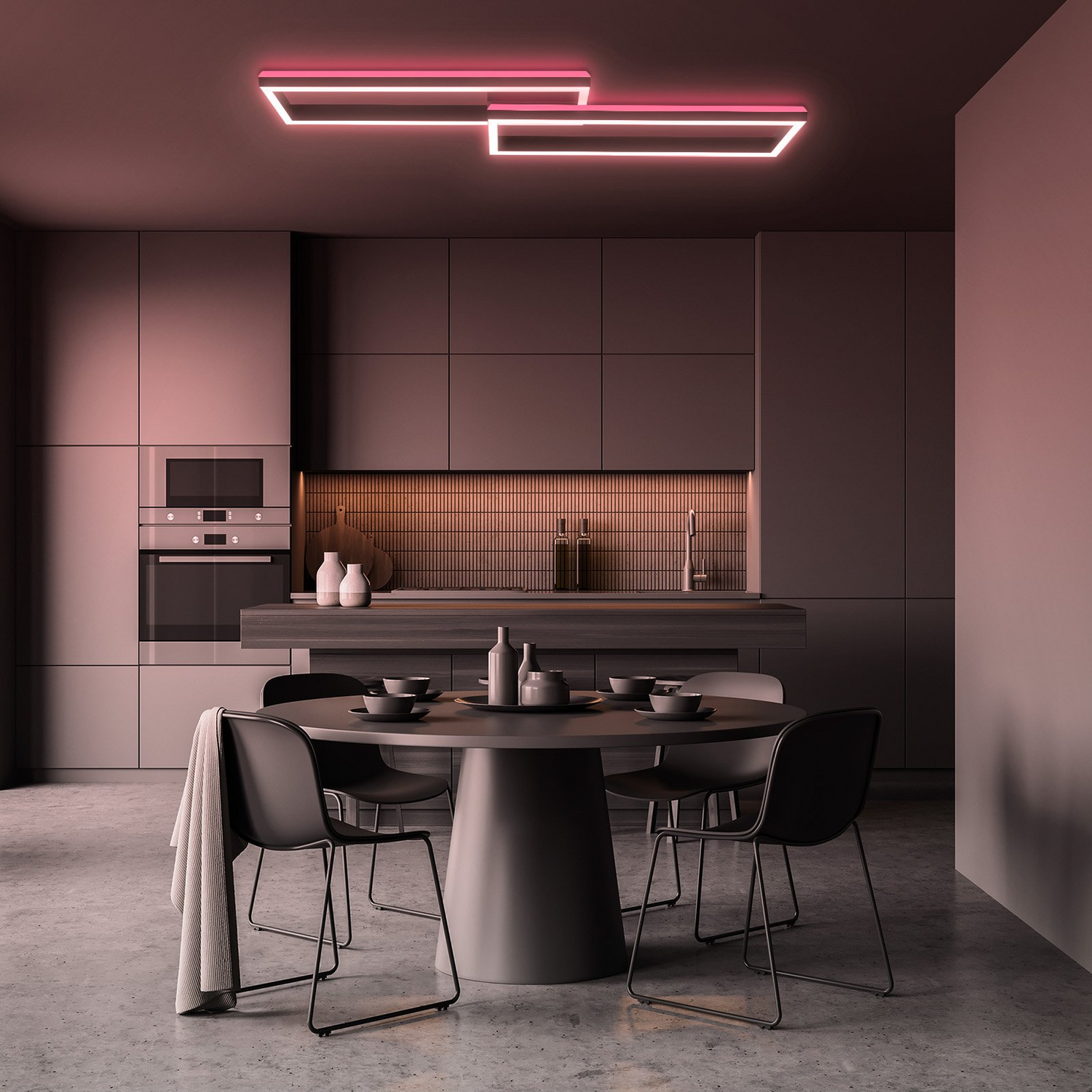 B-Ware Briloner Led Deckenlampe Frame Deckenleuchte Lampe 2 Flg Rgbw Siehe Text/Foto558 - 4002707429319