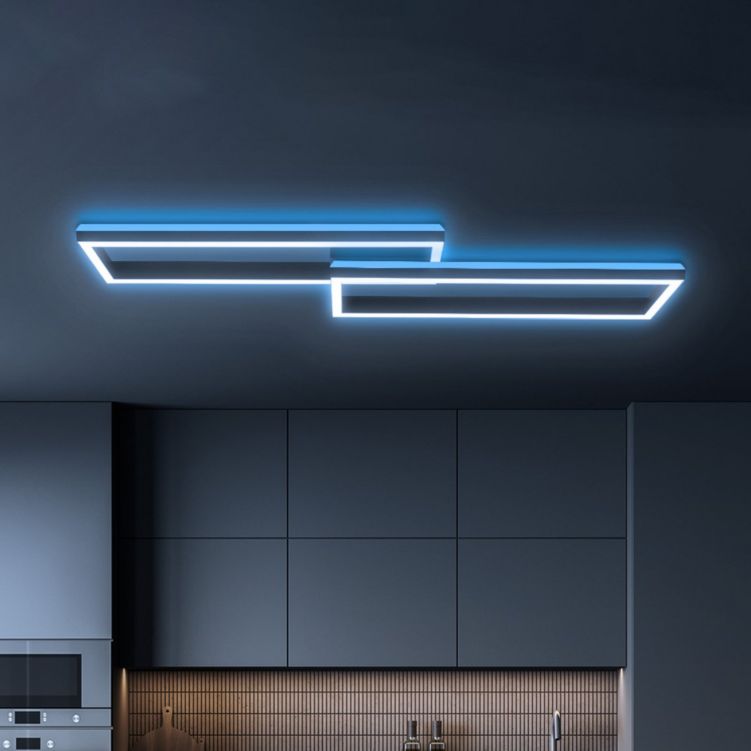 B-Ware Briloner Led Deckenlampe Frame Deckenleuchte Lampe 2 Flg Rgbw Siehe Text/Foto558 - 4002707429319