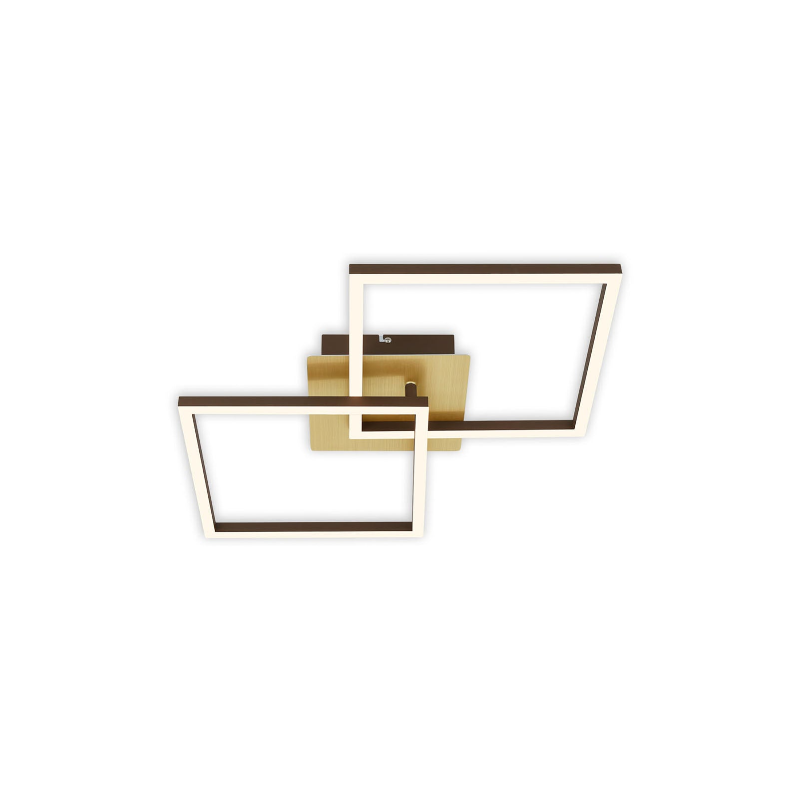 LED Deckenleuchte Deckenlampe Frame gold dimmbar Memoryfunktion Raum Beleuchtung - 4002707422174