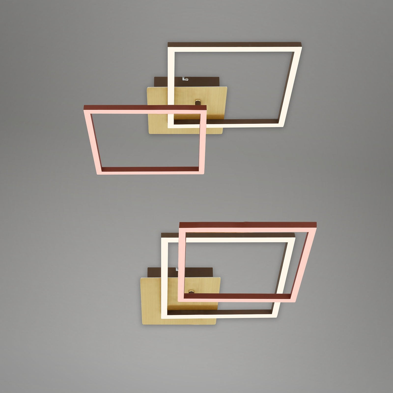 LED Deckenleuchte Deckenlampe Frame gold dimmbar Memoryfunktion Raum Beleuchtung - 4002707422174