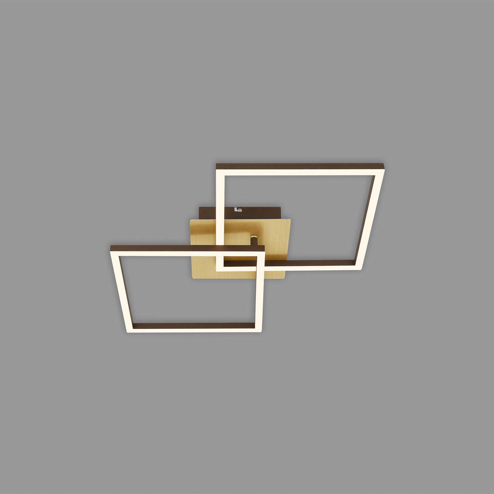 LED Deckenleuchte Deckenlampe Frame gold dimmbar Memoryfunktion Raum Beleuchtung - 4002707422174