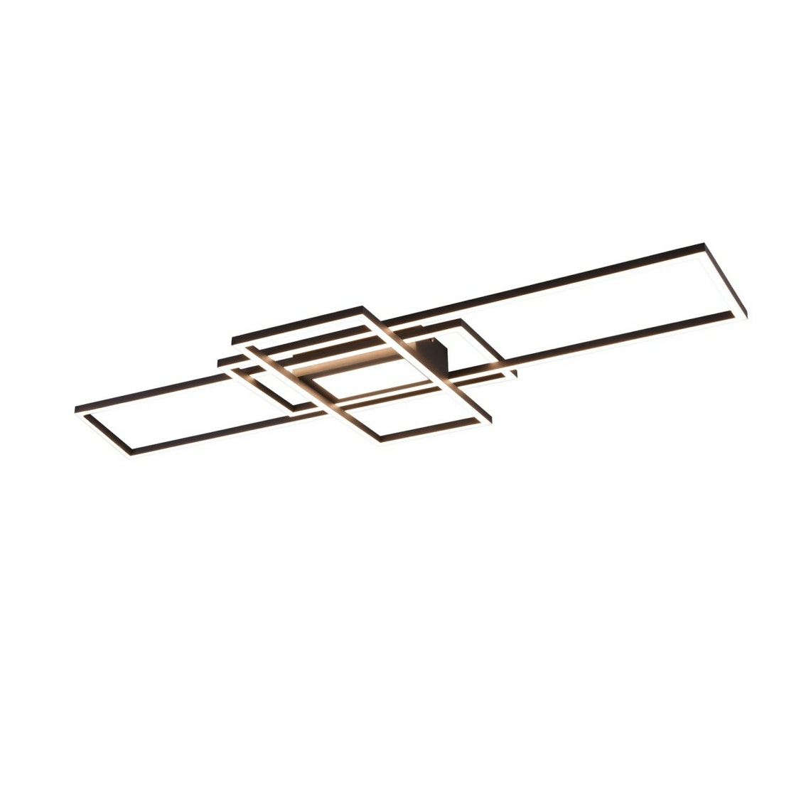 B-Ware Trio Led Deckenlampe Cct Irvine Deckenstrahler Lampe Matt Anthrazit 105x42x6.5cm