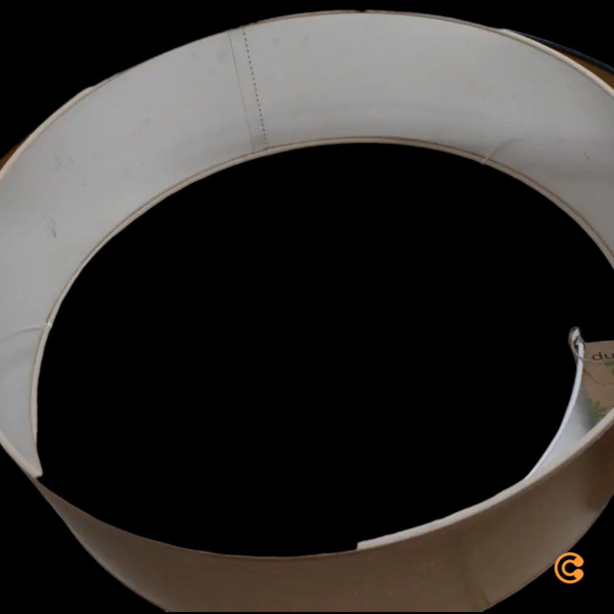 Luneta Deckenlampe Deckenleuchte LED Samt braun gold Fernbedienung dimmbar - 5905317606387
