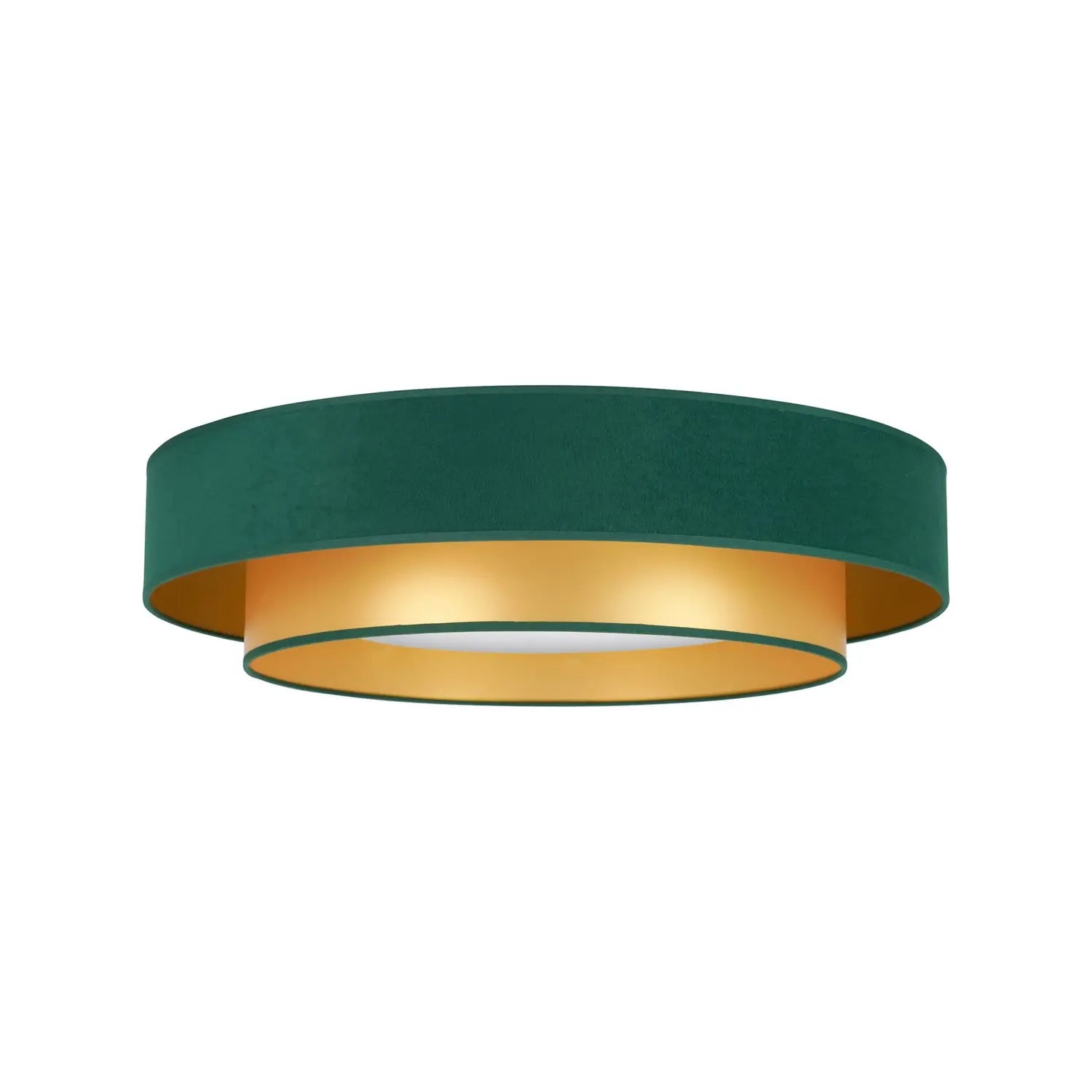 B-Ware Duolla Led Deckenlampe Luneta Deckenleuchte Lampe Grün Gold ø 60 Cm - 5905317606394