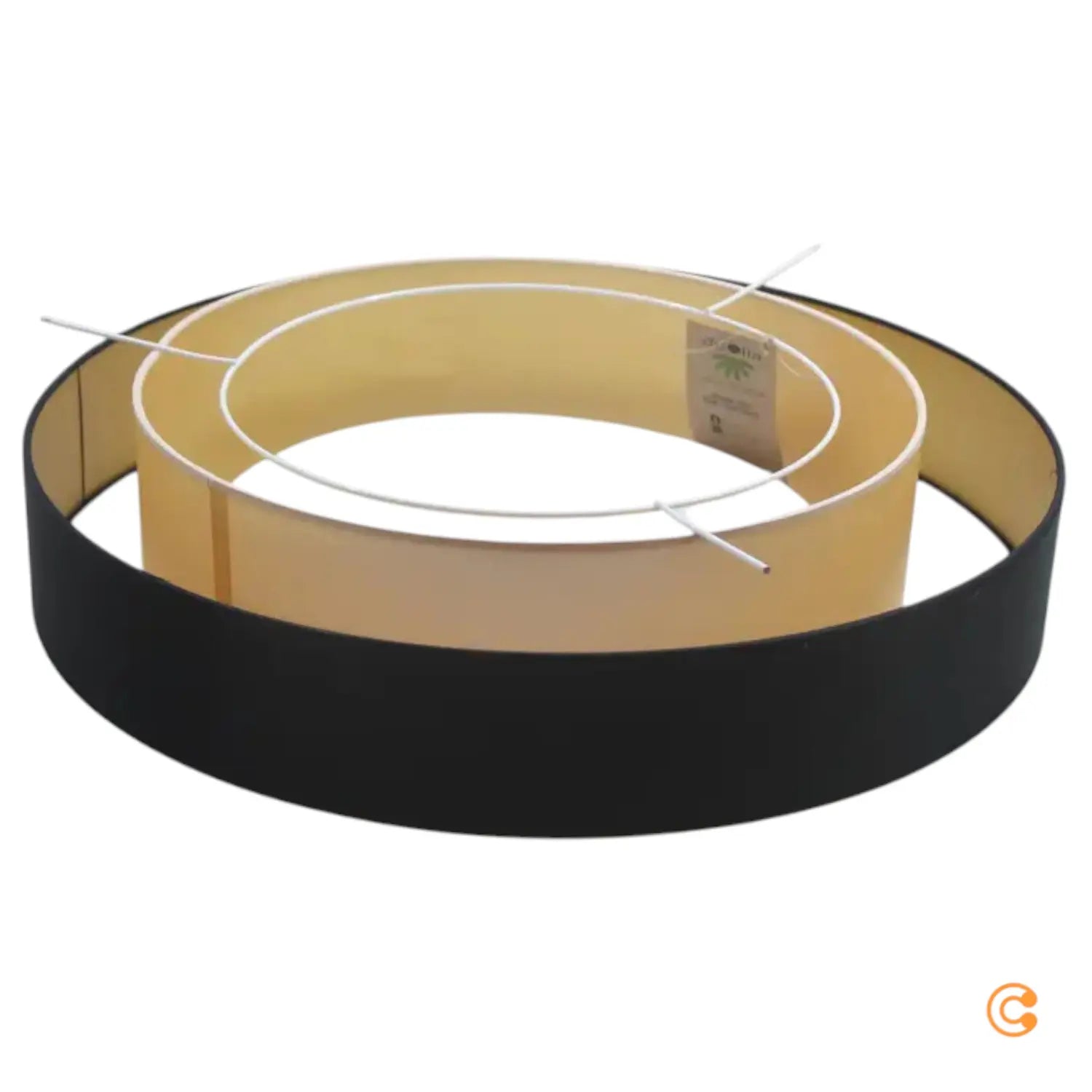 C-Ware Luneta Led Deckenlampe Leuchte Fernbedienung Schwarz Gold Samt Siehe Text/Foto - 5905317606417