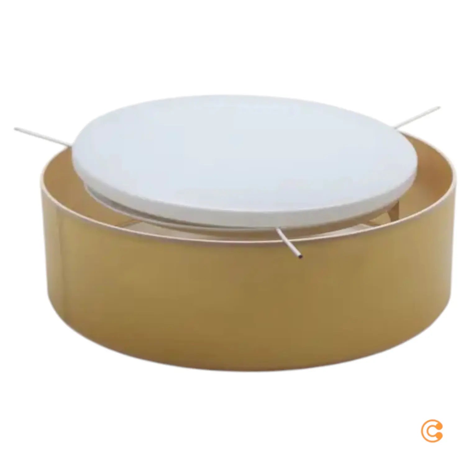 C-Ware Luneta Led Deckenlampe Leuchte Fernbedienung Schwarz Gold Samt Siehe Text/Foto - 5905317606417