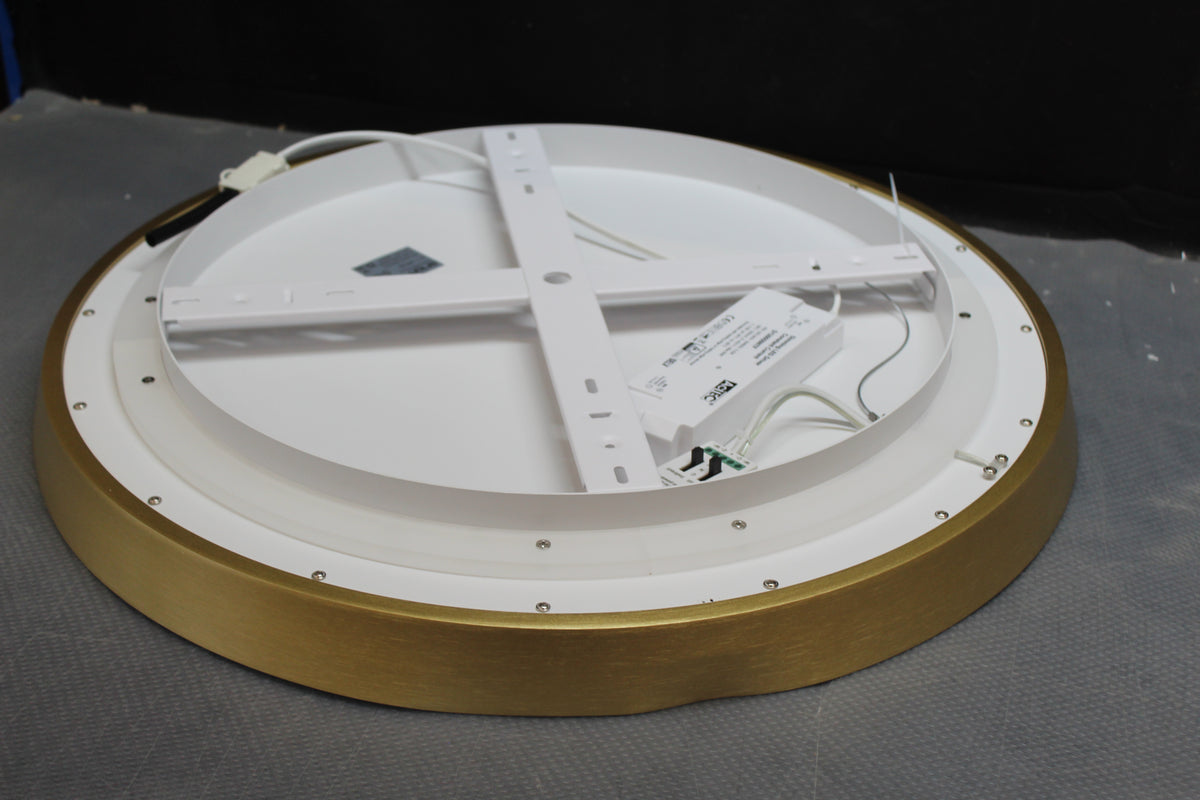 ORION LED Deckenlampe Pendelleuchte Manta goldfarben Alu SIEHE TEXT/FOTO - 9003090278190