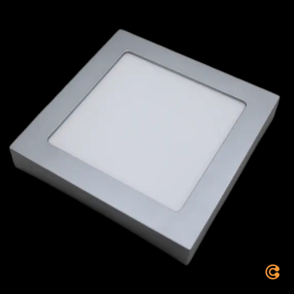 Arcchio Deckenleuchte Deckenlampe LED Marlo Silber Quadrat Beleuchtung - 4251096530728