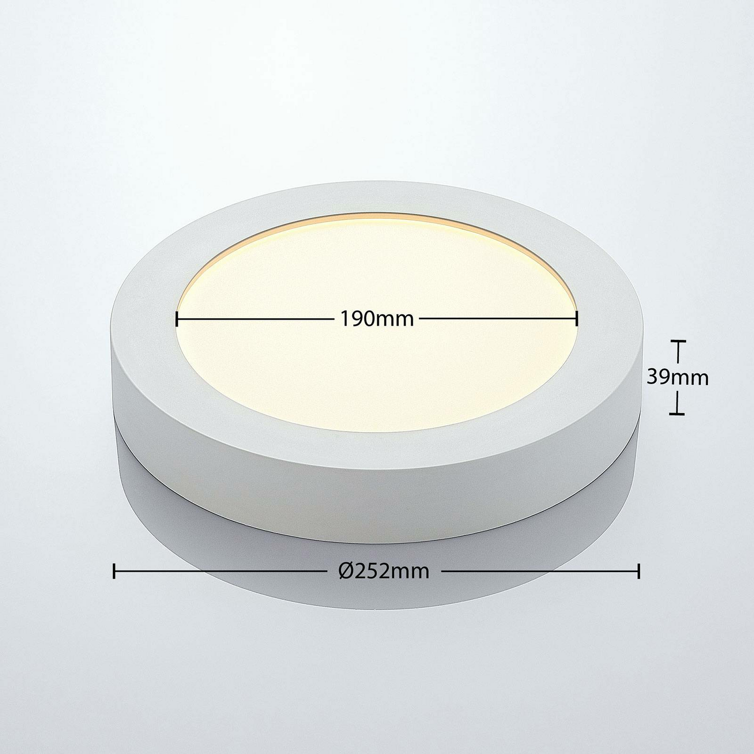 B-Ware Arcchio Led Deckenlampe Deckenlampe Lampe Leuchte Marlo Weiß 3000 K Rund 25,2cm - 4251096557701