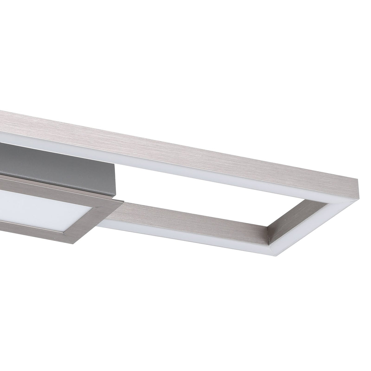 Eglo Deckenleuchte Lampe LED Monirote Fernbedienung Nickel Aluminium 78 cm - 9002759997915