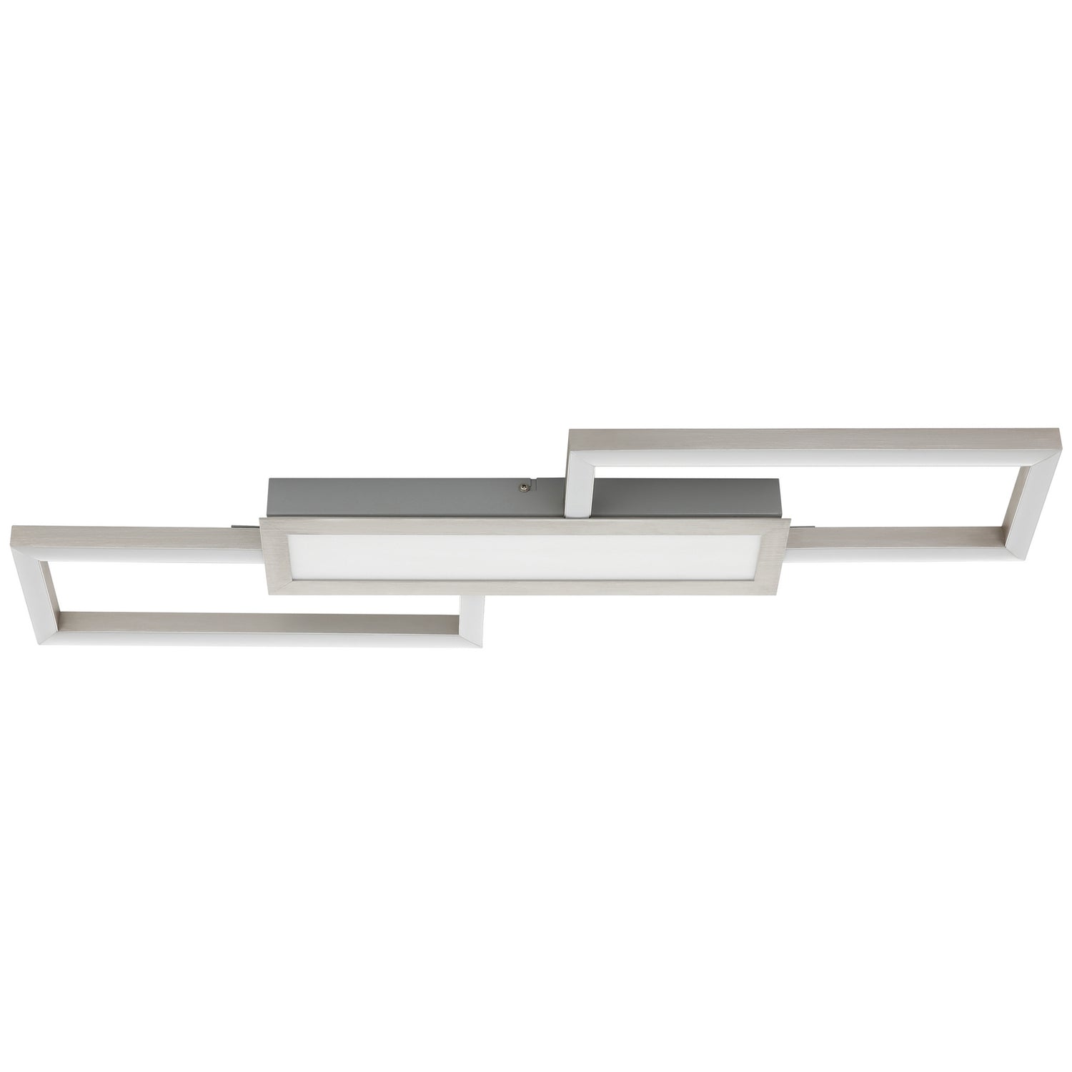 B-Ware Eglo Deckenleuchte Lampe Led Monirote Fernbedienung Nickel Aluminium 78 Cm - 9002759997915