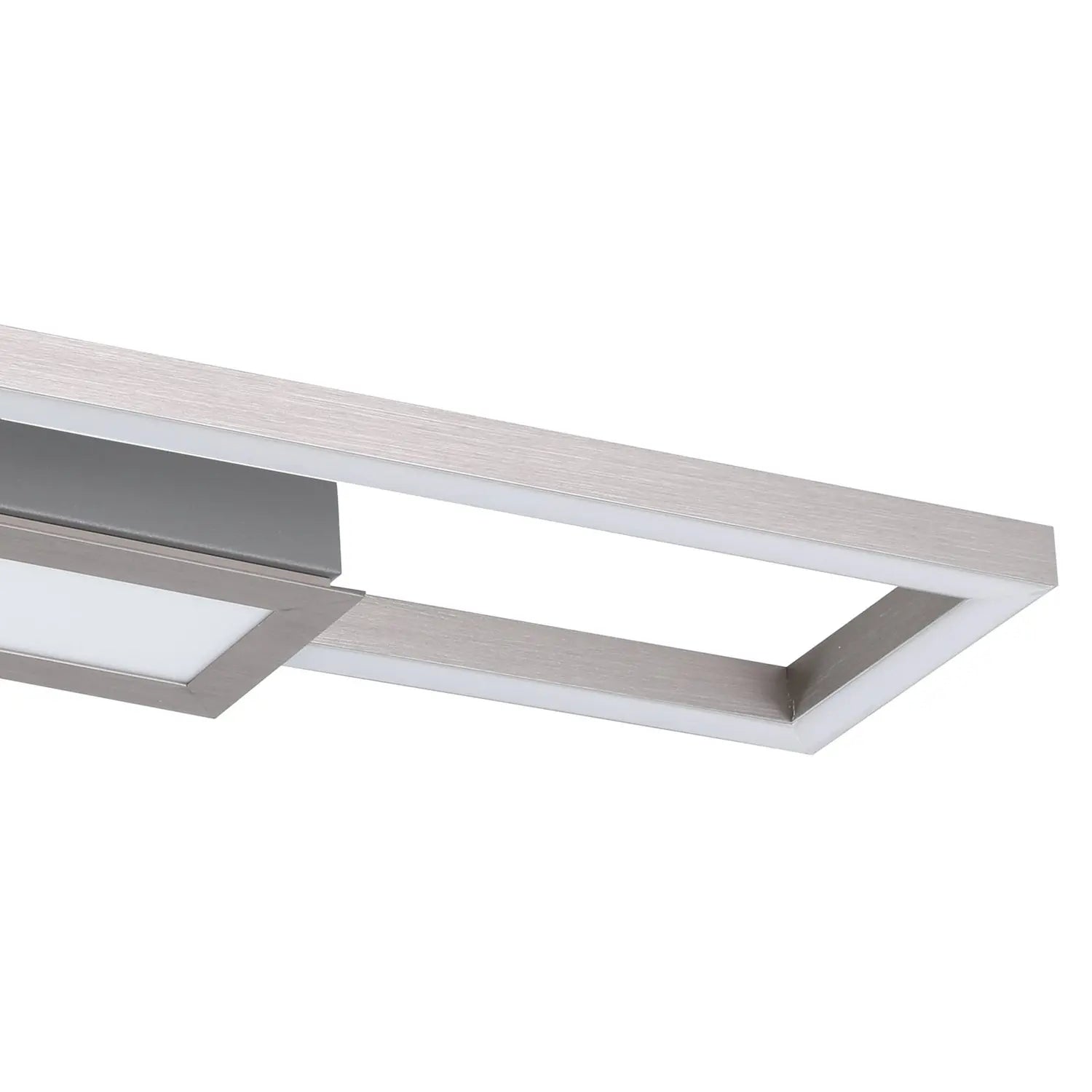 B-Ware Eglo Deckenleuchte Lampe Led Monirote Fernbedienung Nickel Aluminium 78 Cm - 9002759997915