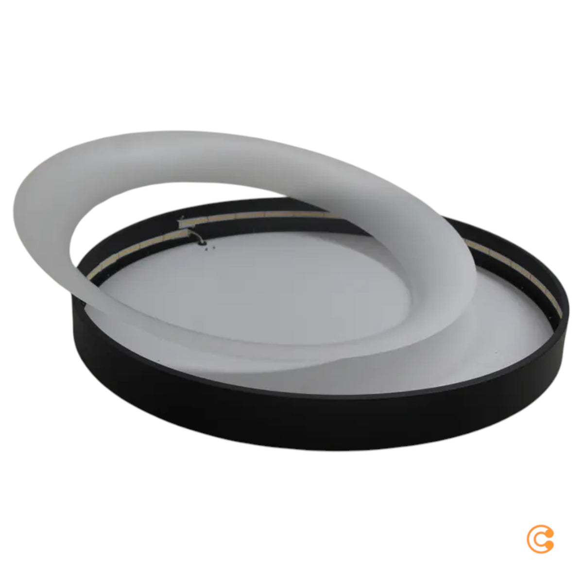 LED Deckenleuchte Deckenlampe Niseko II CCT Fernbedienung App Steuerung schw10 - 8435153285806