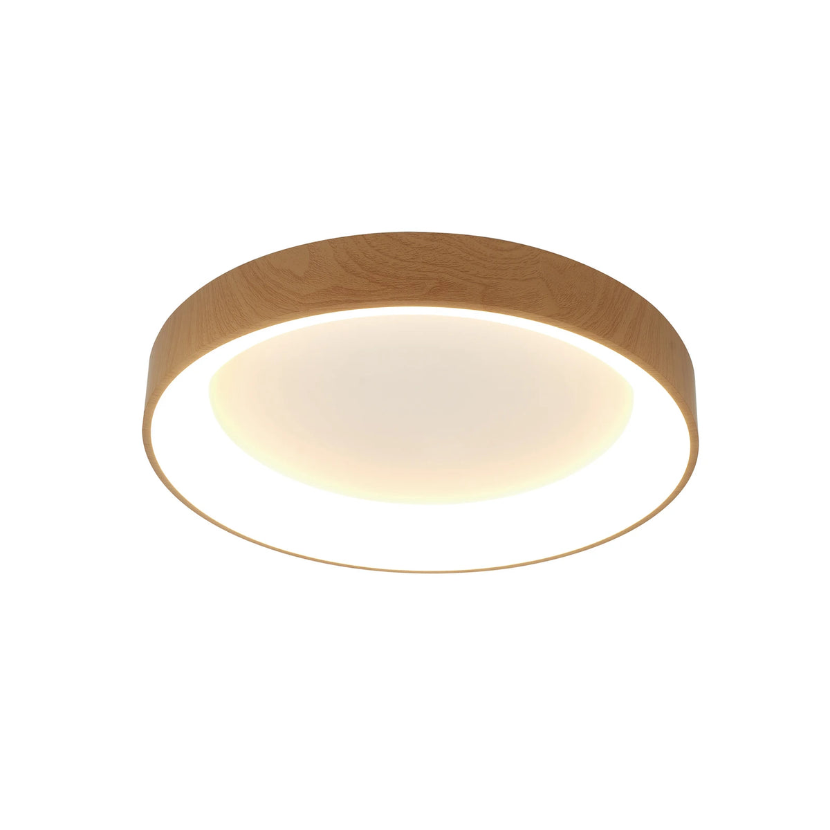 Mantra Iluminación LED-Deckenlampe Niseko II CCT Fernbedienung Ø38cm holzfarben - 8435153285882