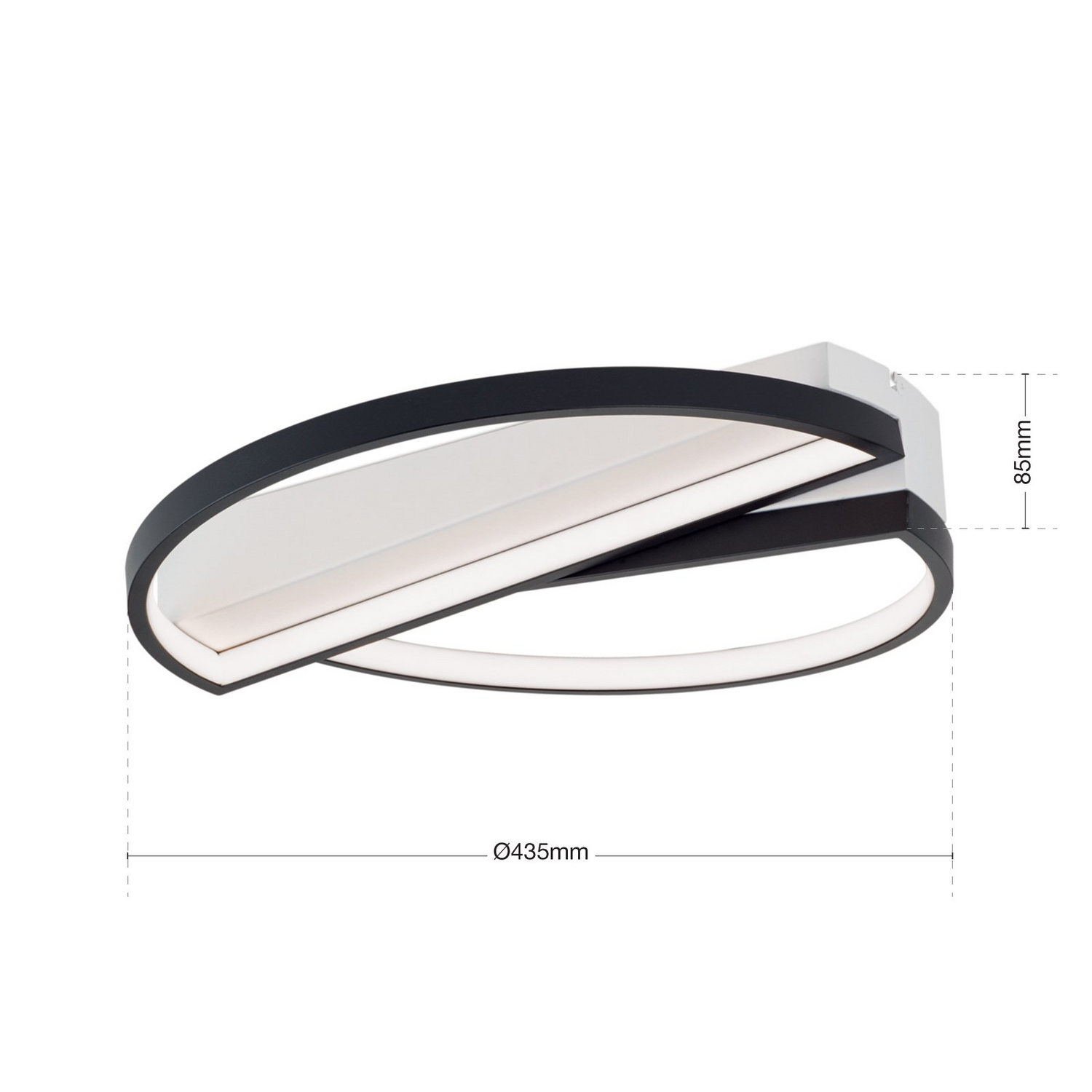 B-Ware Orion Deckenlampe Olga Led Deckenleuchte Weiß Stahl Wohnzimmerlampe Siehe Text - 9003090274321