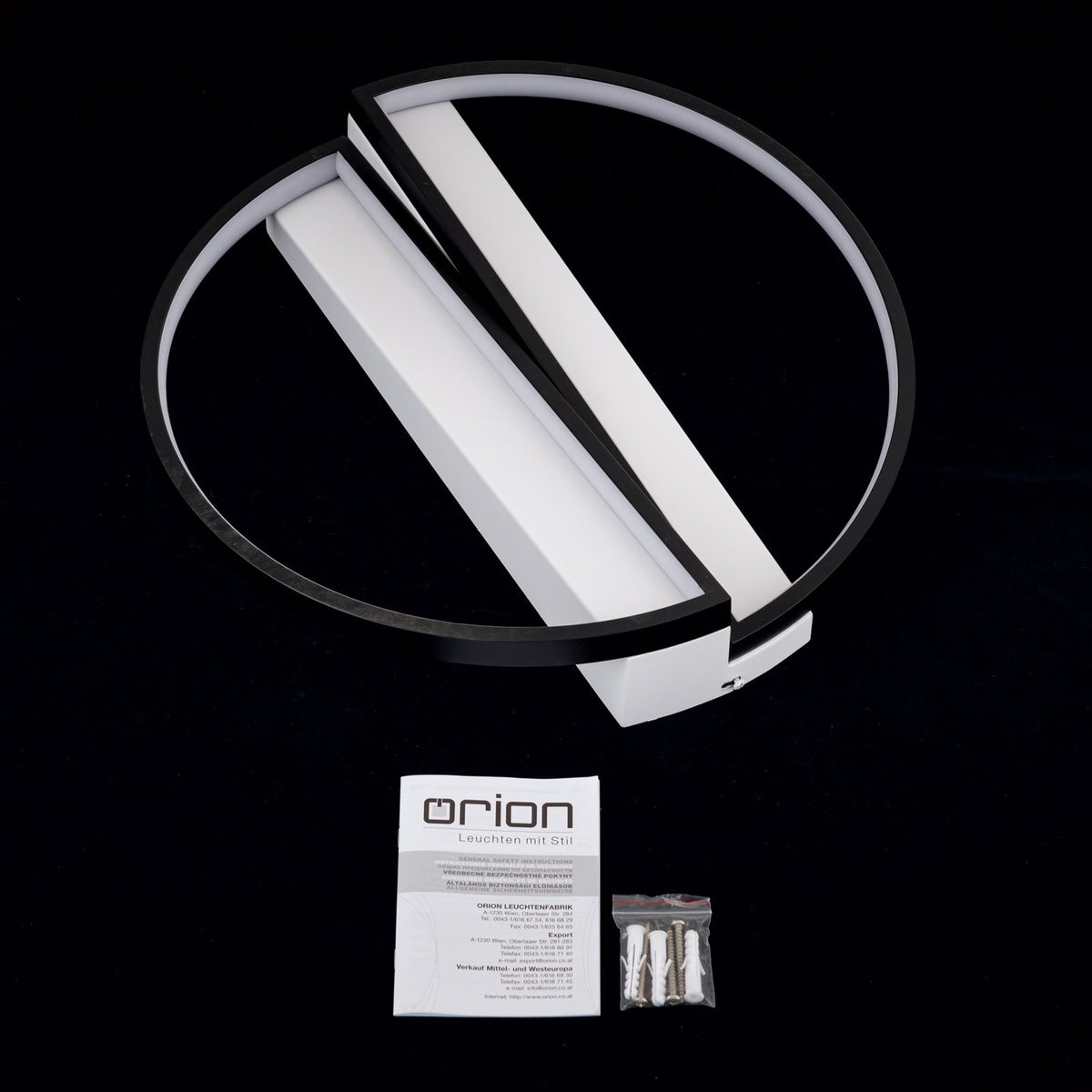 ORION Deckenlampe Olga LED-Deckenleuchte weiß Stahl Wohnzimmerlampe SIEHE TEXT - 9003090274321