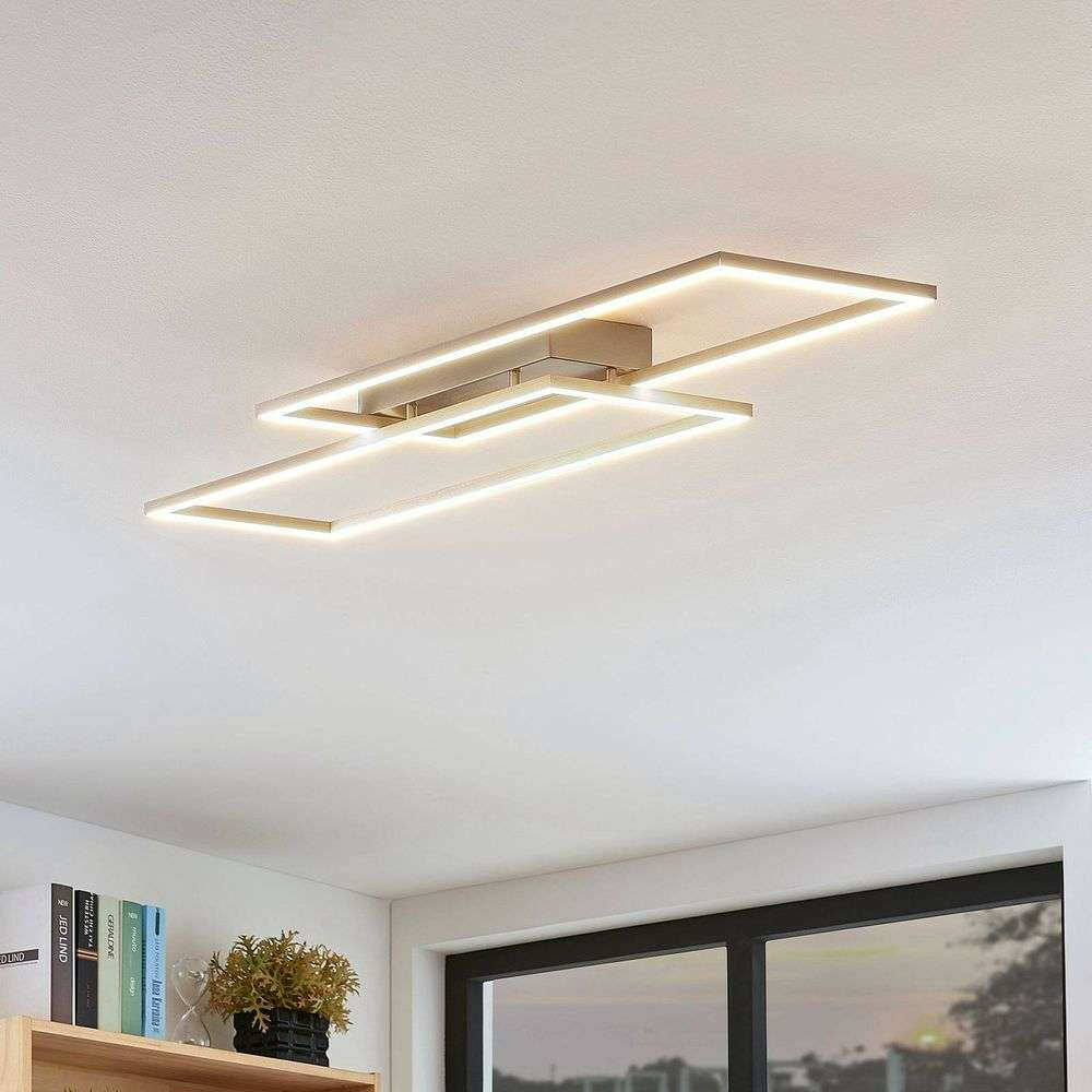 B-Ware Lucande Led Deckenlampe Quadra Deckenlampe Lampe Leuchte Dimmbar 2 Flg 83,6490 - 4251096550962