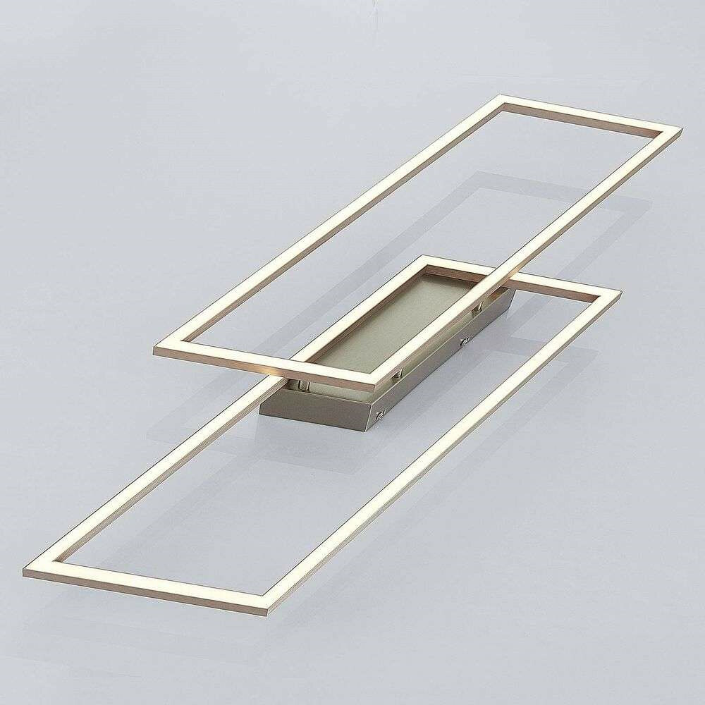 B-Ware Lucande Led Deckenlampe Quadra Deckenlampe Lampe Leuchte Dimmbar 2 Flg 83,6490 - 4251096550962