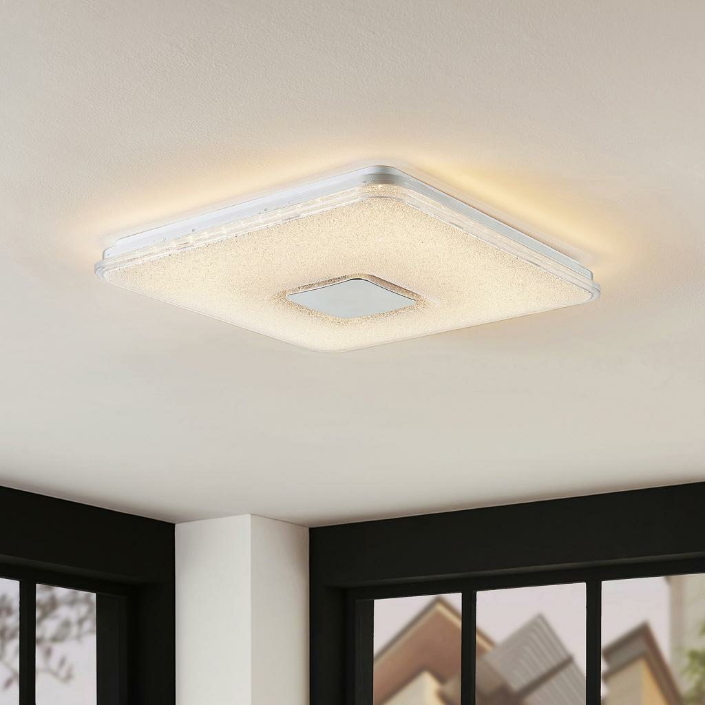 B-Ware Lindby Led Deckenlampe Deckenlampe Lampe Leuchte Raina 3.000 5.500 K Eckig Led - 4251096557299