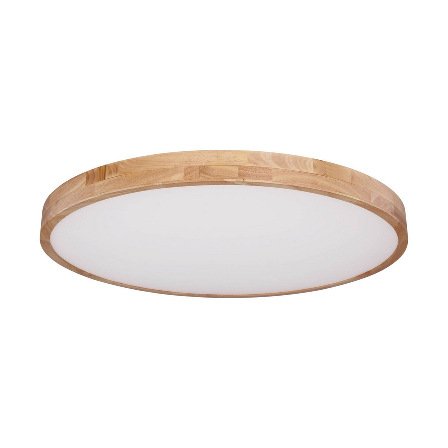 Globo Deckenlampe Lampe Led Rainer Holzoptik Metall Fernbedienung 80cm Cct Licht B-Ware - 9007371386284