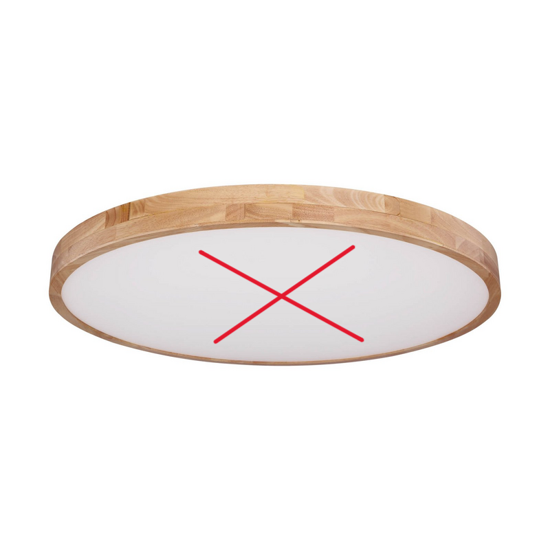 Globo Deckenlampe Lampe LED Rainer Holzoptik Fernbedienung 80cm SIEHE TEXT/FOTO - 9007371386284
