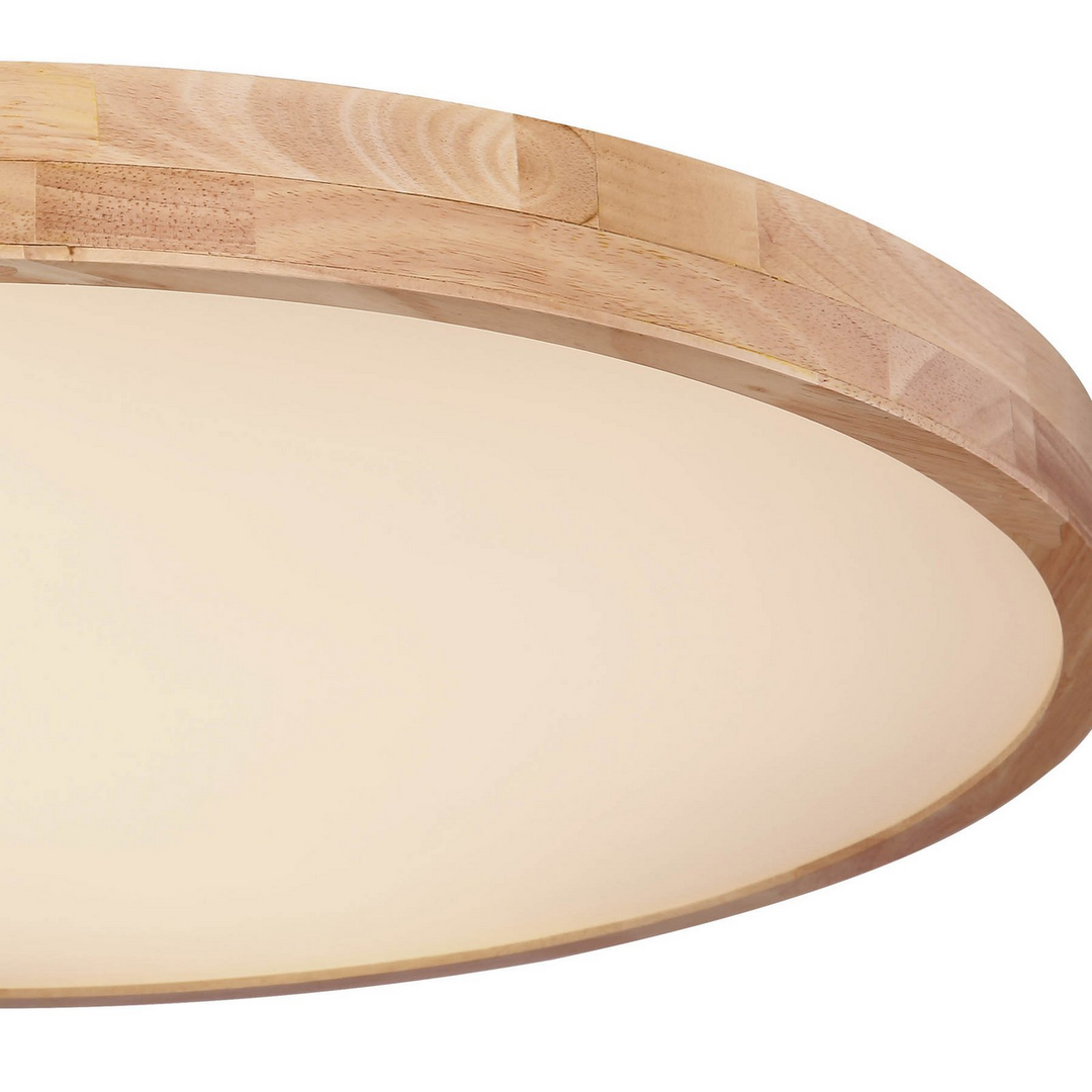 Globo Deckenlampe Lampe Led Rainer Holzoptik Metall Fernbedienung 80cm Cct Licht B-Ware - 9007371386284