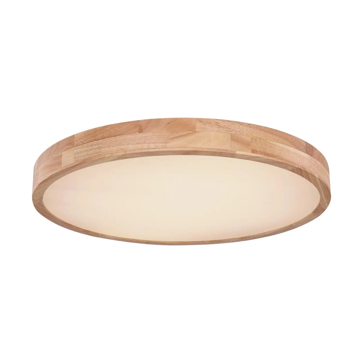 B-Ware Rainer Led Deckenlampe Leuchte Lampe Holzoptik Metall Cct 60 Cm Rund - 9007371398270