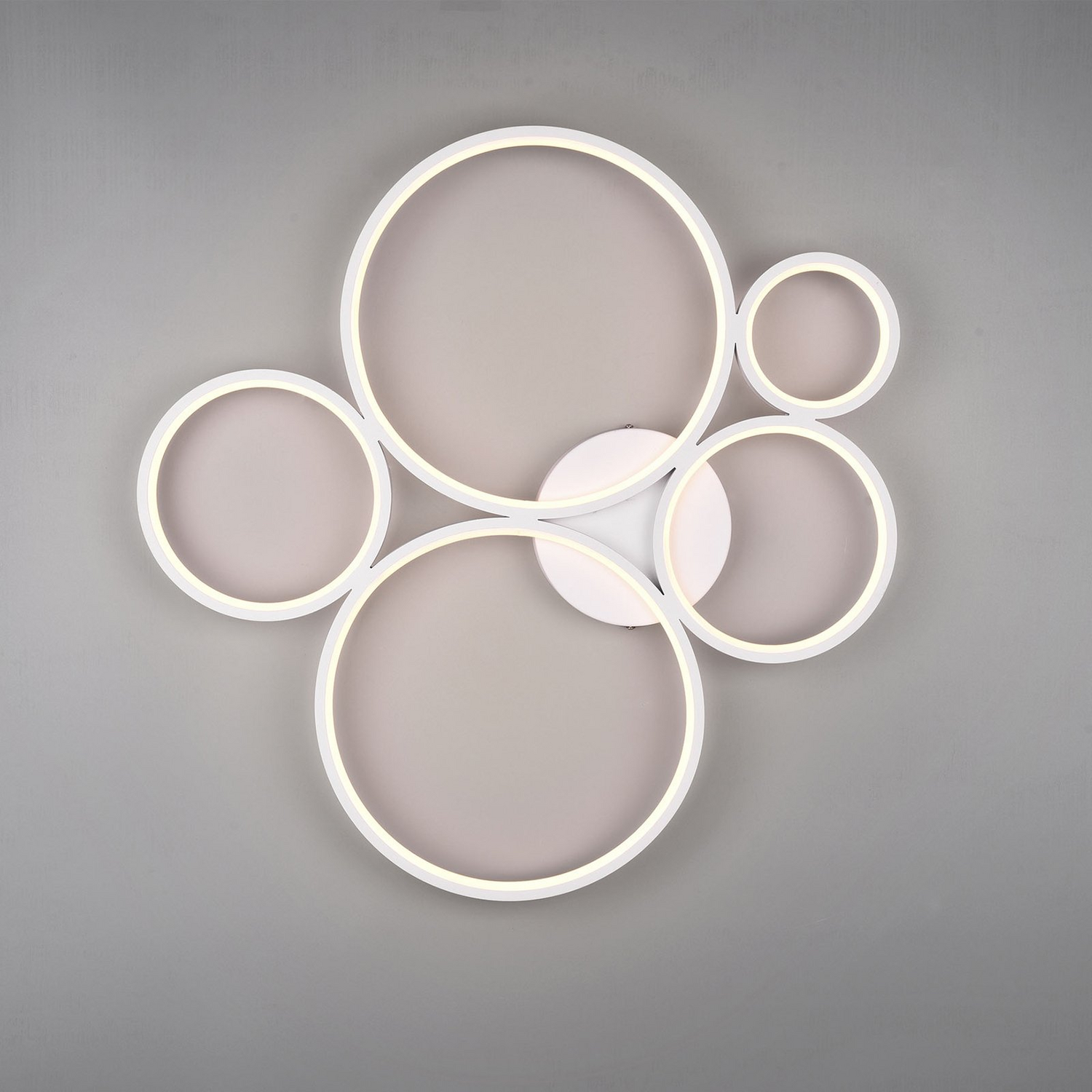 B-Ware Trio Lighting Led Deckenlampe Rondo Deckenlampe Deko Deckenlicht Led Weiß Matt   - 4017807488821