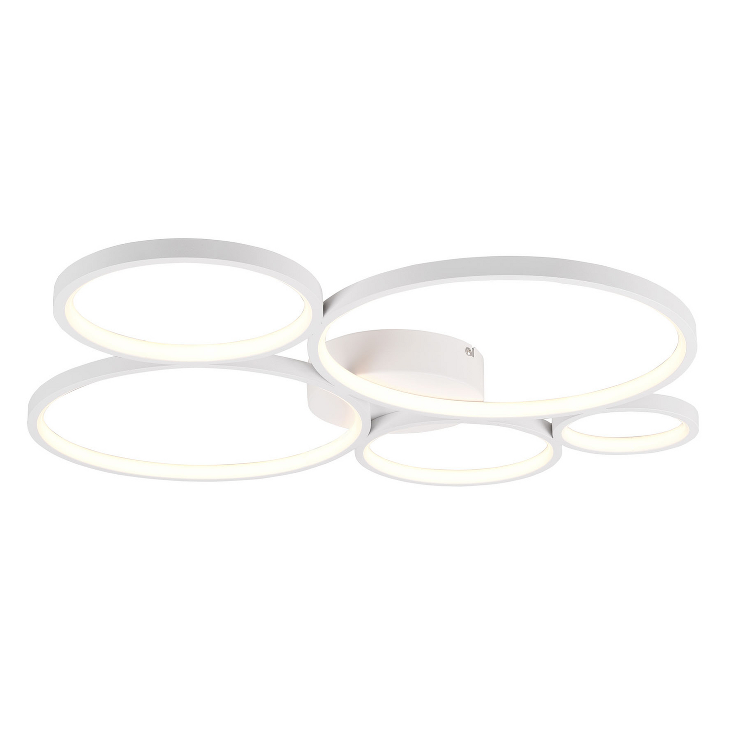 B-Ware Trio Lighting Led Deckenlampe Rondo Deckenlampe Deko Deckenlicht Led Weiß Matt   - 4017807488821