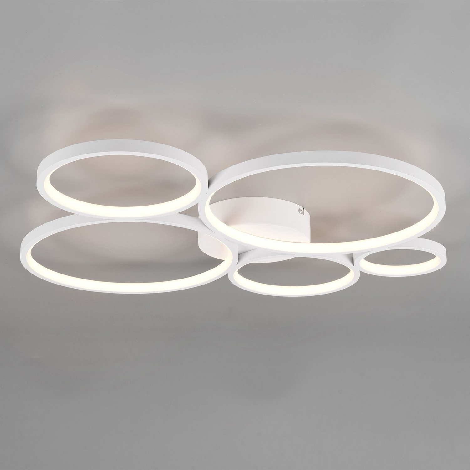 B-Ware Trio Lighting Led Deckenlampe Rondo Deckenlampe Deko Deckenlicht Led Weiß Matt   - 4017807488821