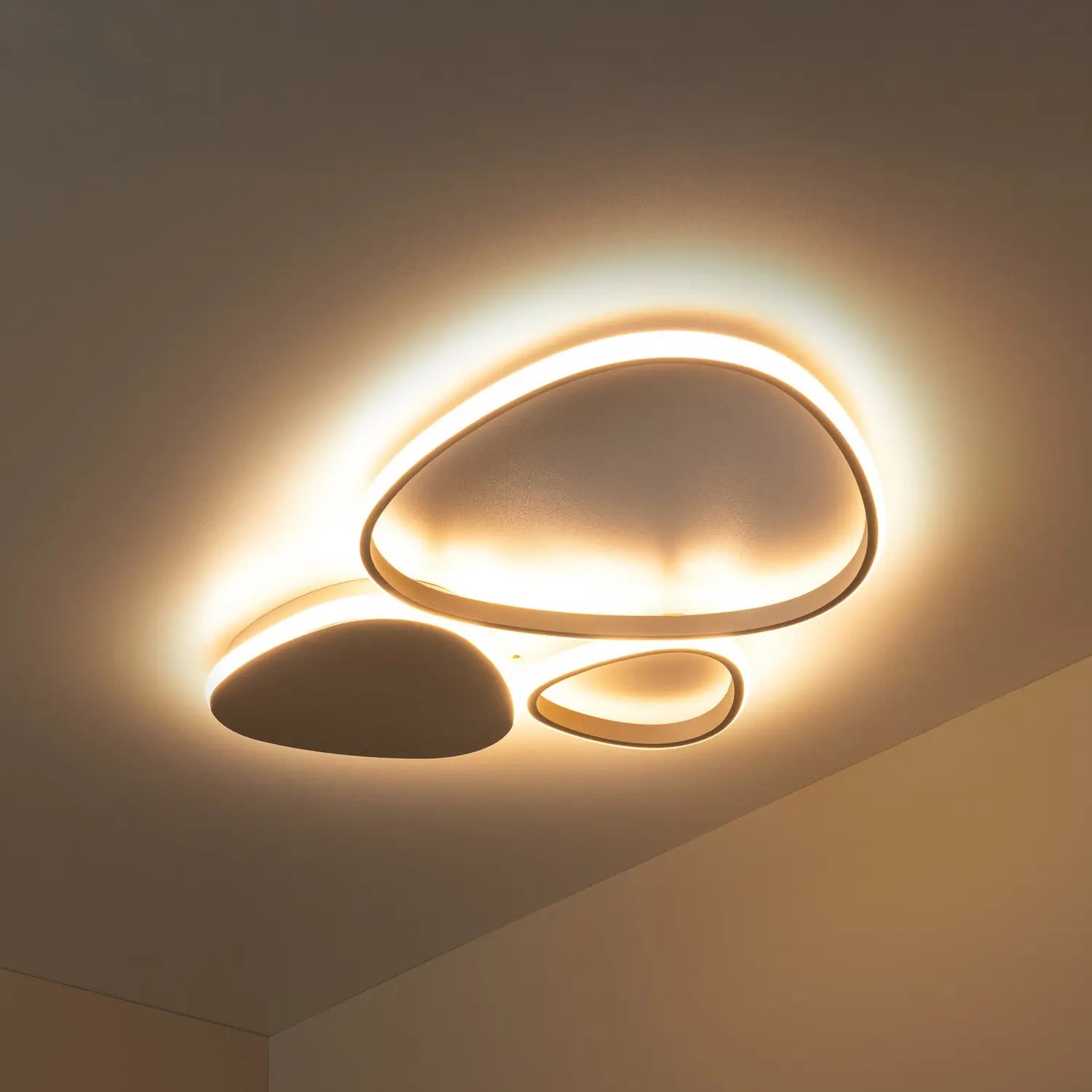 B-Ware Lucide Deckenlampe Deckenleuchte Led Lampe Taupe Metall Wohnzimmer Beleuchtung - 5411212782960