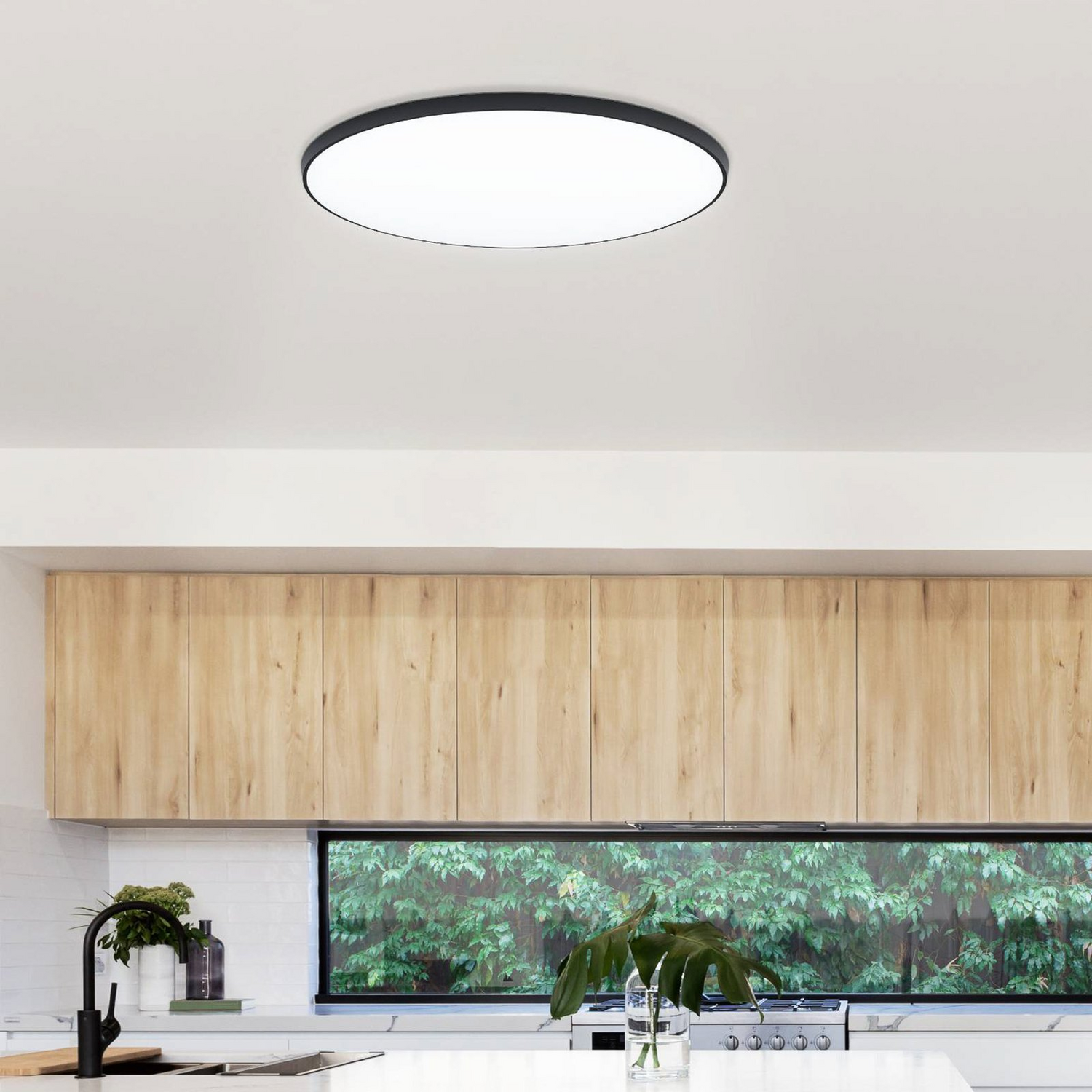 B-Ware Eglo Led Deckenlampe Zubieta A Deckenlampe Deckenlicht Leuchte Led Schwarz ø60cm - 9002759988968