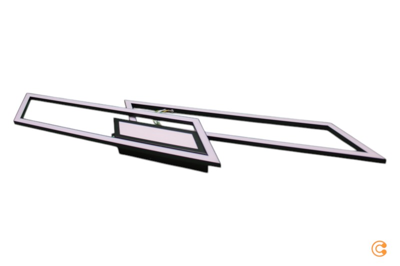 B-Ware Just Light Led Deckenleuchte Asmin Cct Schwarz 100 X 17,9 Cm Deckenlampe La759 - 4043689982010