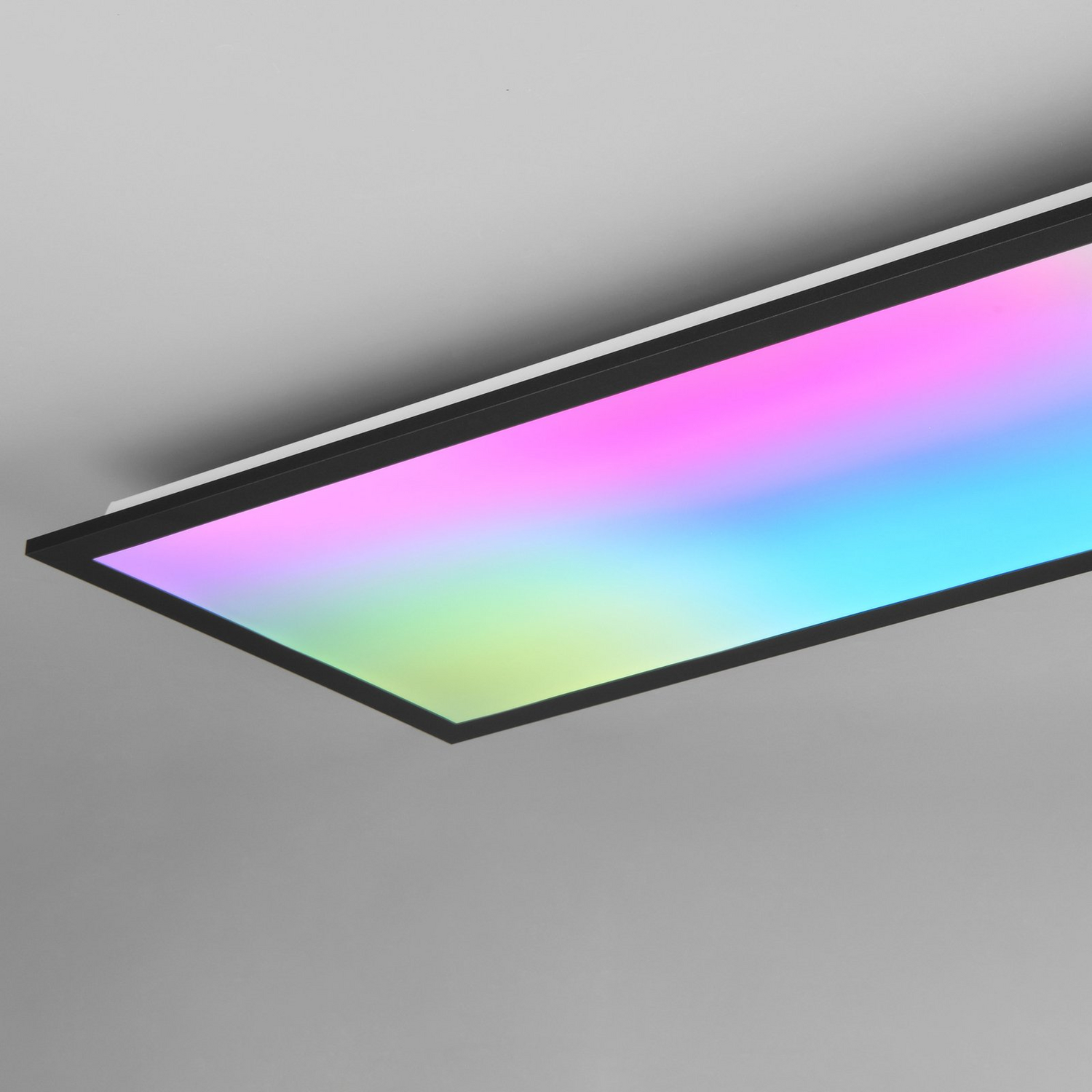 B-Ware Reality Leuchten Led Deckenleuchte Beta Länge 80 Cm Schwarz Rgbw Cct Lampe S761 - 4017807600742