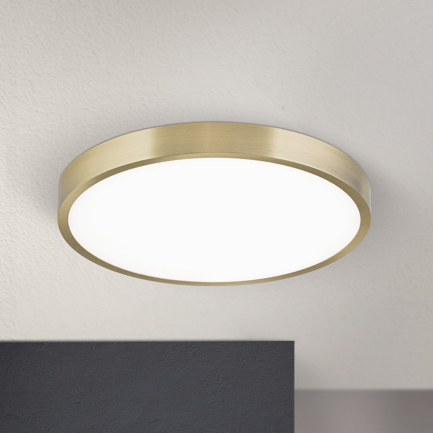 B-Ware Orion Led Deckenleuchte Bully Deckenlampe Flurlampe Lampe Leuchte Altmessing - 9003090274901